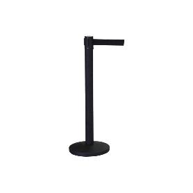 POSTE DE CINTA EXTENSIBLE NEGRA 2100 MM