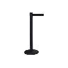 POSTE DE CINTA EXTENSIBLE NEGRA 2100 MM