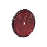 CATADIÓPTRICO REDONDO ROJO Ø60 MM CON AGUJERO SIN TORNILLO