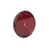 CATADIÓPTRICO REDONDO ROJO Ø60 MM CON AGUJERO SIN TORNILLO CON ADHESIVO