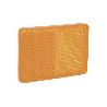 CATADIÓPTRICO RECTANGULAR ÁMBAR 56 X 39 MM CON ADHESIVO