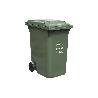 CONTENEDOR 2 RUEDAS 240LT COLOR VERDE