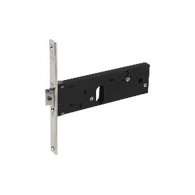 CERRADURA ZÓCALO OVAL E70 F16- NÍQUEL (P/METAL)