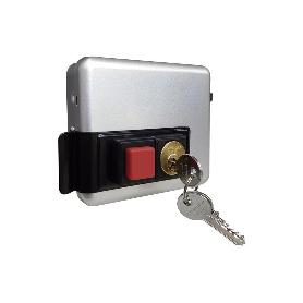 CERRADURA ELÉCTRICA+CERRADERO C/ PULSADOR- IZQUIERDA