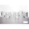 PACK DE 6 UDS VASO CON RELIEVE 27,5 CL