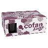 PACK 6 VASOS DE AGUA VIDRIO 30,5 CL COLOR PURPURA MODELO JADE