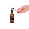 ABRIDOR DE BOTELLAS DE ACERO 10,5 X 4 CM