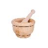 MORTERO DE MADERA CON MAZA Ø14 CM