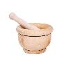 MORTERO DE MADERA CON MAZA Ø14 CM
