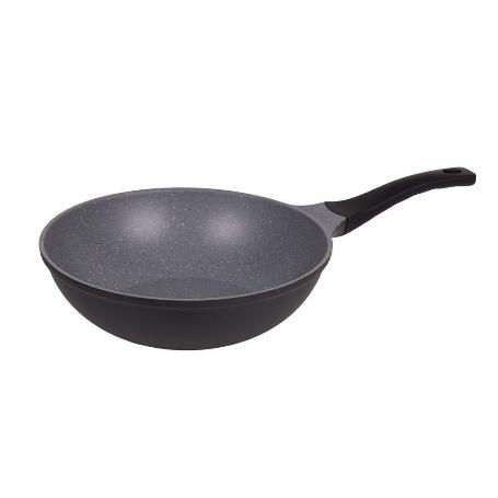 SARTÉN WOK DE INDUCCIÓN DE ALUMINIO FORJADO Ø30 CM ANZIO