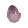 BOL MODELO ALBAHACA 300ML ROSA PALO 12X5CM   CAJA 6 UNID.