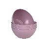 BOL MODELO ALBAHACA 2.4 L ROSA PALO 23X10CM   CAJA 6 UNID.