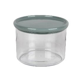 BOTE MULTIUSOS MODELO ALBAHACA VERDE AGUA 500ML 11X8XCM VENTA UNITARIA