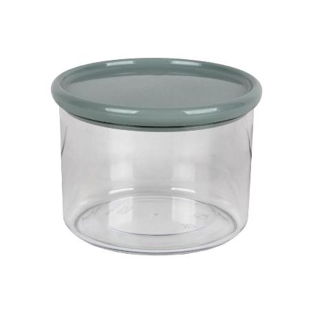 BOTE MULTIUSOS MODELO ALBAHACA VERDE AGUA 500ML 11X8XCM VENTA UNITARIA