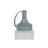 BOTELLA ACEITERA MODELO ALBAHACA  250 ML VERDE AGUA  5X20CM   CAJA 12 UNID.