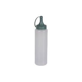 BOTELLA ACEITERA MODELO ALBAHACA  250 ML VERDE AGUA  5X20CM VENTA UNITARIA