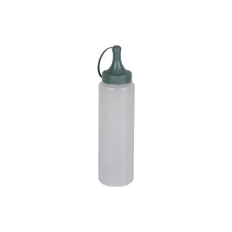 BOTELLA ACEITERA MODELO ALBAHACA  250 ML VERDE AGUA  5X20CM VENTA UNITARIA