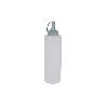 BOTELLA ACEITERA MODELO ALBAHACA 500 ML VERDE AGUA  6X23CM   CAJA 12 UNID.