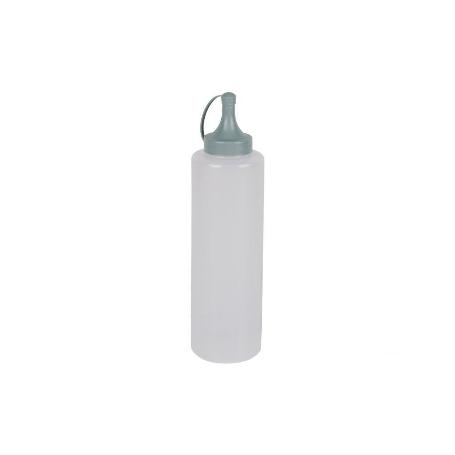 BOTELLA ACEITERA MODELO ALBAHACA 500 ML VERDE AGUA  6X23CM VENTA UNITARIA