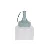BOTELLA ACEITERA MODELO ALBAHACA 500 ML VERDE AGUA  6X23CM VENTA UNITARIA