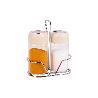 SET DE SALERO Y PIMENTERO GAMA LAUREL COLOR BEIGE