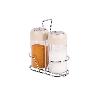 SET DE SALERO Y PIMENTERO GAMA LAUREL COLOR BEIGE