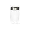 FRASCO BOROSILICATO+ACERO MODELO CICER 1000 ML 18.5 X 10 CM