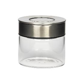 FRASCO BOROSILICATO+ACERO MODELO CICER 400 ML 9.6 X 10 CM