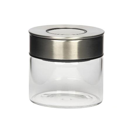 FRASCO BOROSILICATO+ACERO MODELO CICER 400 ML 9.6 X 10 CM