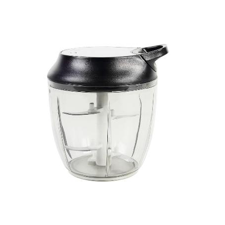 PICADORA MANUAL, TAPA Y ACCESORIO BATIDOR 900 ML
