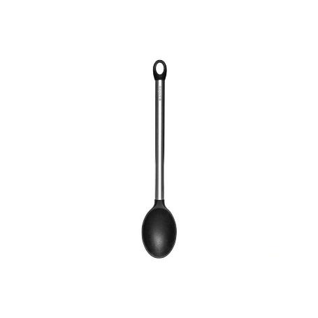 CUCHARA DE COCINA DE ACERO INOX. Y SILICONA MODELO NEIGE 34 CM