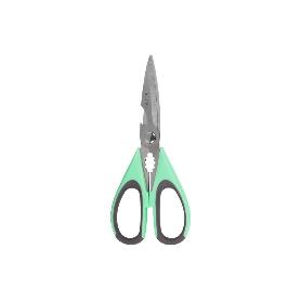 TIJERAS VERDES DE ACERO INOX. MODELO SENA 22 CM
