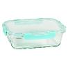 SET DE 3 RECIPIENTES DE BOROSILICATO MODELO AGATHA 640 ML -1040 ML-1520 ML