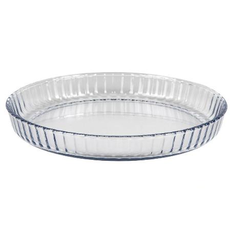 FUENTE REDONDA DE VIDRIO BOROSILICATO MODELO BARITINA 1600 ML