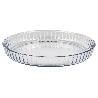 FUENTE REDONDA DE VIDRIO BOROSILICATO MODELO BARITINA 1600 ML