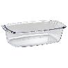 FUENTE OVAL ALARGADA DE VIDRIO BOROSILICATO MODELO BARITINA 1800 ML