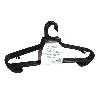 PACK DE 6 PERCHAS NEGRAS 38 X18 CM