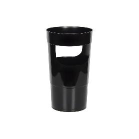 PARAGÜERO  NEGRO POLIPROPILENO 27 X 20.6 X 45 CM   CAJA 6 UNID.