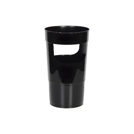 PARAGÜERO  NEGRO POLIPROPILENO 27 X 20.6 X 45 CM   CAJA 6 UNID.