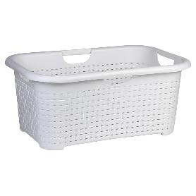 CESTA MULTIUSOS  BLANCO 59 X 38 X 26 CM VENTA UNITARIA