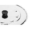 TAPA C/DESVAPO  ACERO INOX 24 CM VENTA UNITARIA