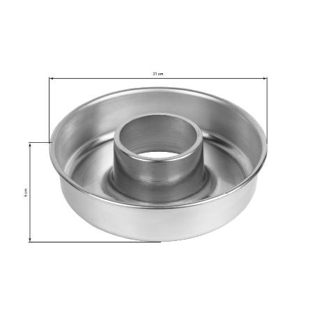 MOLDE ROSCO  ALUMINIO 21CM VENTA UNITARIA