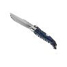 NAVAJA CLÁSICA DE TEJA CON 8 CM. DE HOJA COLOR AZUL
