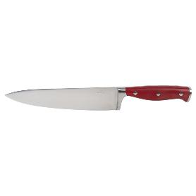 CUCHILLO COCINA HOJA 20CM  MODELO AGUACEJO ROJO