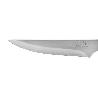 PACK 3 CUCHILLO DE MESA CON FILO HOJA 10CM  MODELO GULASH COLOR NOGAL