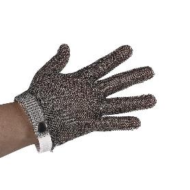 GUANTE ANTICORTE ACERO INOX CARNICERO T-M
