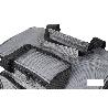 NEVERA TEXTIL PORTÁTIL MULTIBOLSILLOS COLOR GRIS OSCURO 15 L