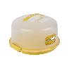 TARTERA REDONDA AMARILLA OPACA PAVLOVA CON ASAS Ø34,5 X 18,5 CM VENTA UNITARIA