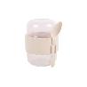 SET DE 3 RECIPIENTES CON TAPA, CUCHARA Y COMPARTIMIENTO INTERIOR  200ML+200ML