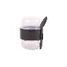SET DE 3 RECIPIENTES CON TAPA, CUCHARA Y COMPARTIMIENTO INTERIOR  200ML+200ML